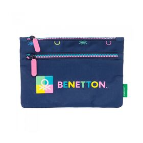 Μικρή Θήκη με 2 Φερμουάρ Benetton «cool»