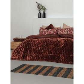 Κουβερτοπάπλωμα Υπέρδιπλο 220x240 Nadine/2 Bordeaux