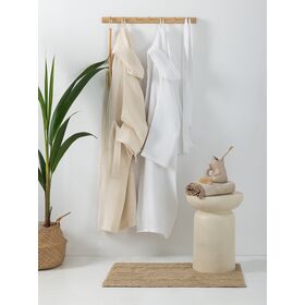 Μπουρνούζι Bath Collection Mous White Large