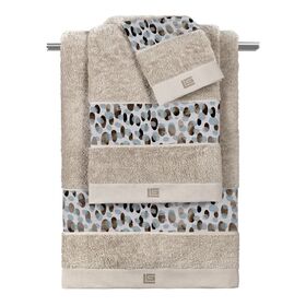 Σετ 3τμχ. Πετσέτες Μπάνιου Aria Natural guy Laroche  100% Cotton 500 Gr/m 2