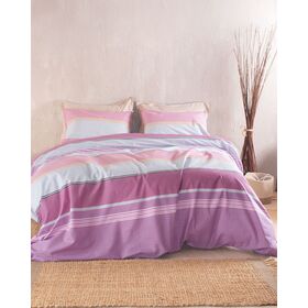 Boost ροζ - σετ Σεντονια Diva King Size (270χ290)