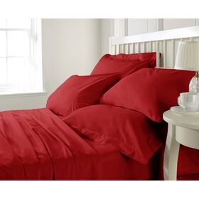 Σεντόνι Υπέρδιπλο με Λάστιχο 160x200+25 Prestige 10 red