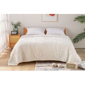 Κουβερτοπάπλωμα King Size 240x260 Lucia 1-Snow White