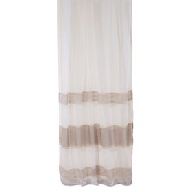 Κουρτίνα με Τρέσα 140x270 Cuba 7 Beige
