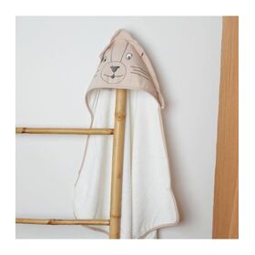 Μπουρνούζι 75x75cm & Γάντι tam tam της Trois Kilos Sept