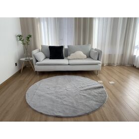 Χαλί Ροτόντα Φ160 Γουνάκι Felicity Silver Grey