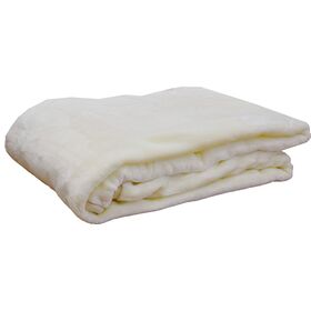 Κουβέρτα Βελουτέ Υπέρδιπλη 220x240 1 Ivory