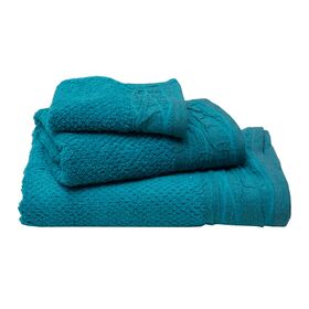 Σετ 3 Πετσέτες 30x50, 50x100, 70x140 Nefeli 4 Lake Blue