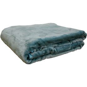 Κουβέρτα Βελουτέ Υπέρδιπλη 220x240 8 Green