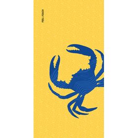 Πετσέτα Θαλάσσης Printed 10 80x160 Feel and Touch  83% Polyester - 17% Polyamide