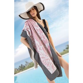Πετσέτα Θαλάσσης Velour Printed 2503/03 100x175 guy Laroche  50% Cotton - 50% Polyester