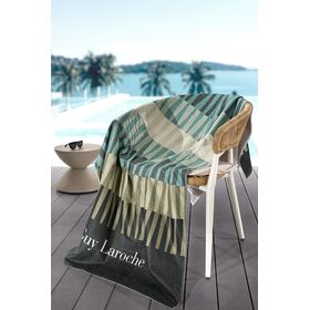 Πετσέτα Θαλάσσης Velour Printed 2504/01 100x175 guy Laroche  50% Cotton - 50% Polyester