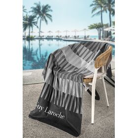 Πετσέτα Θαλάσσης Velour Printed 2504/05 100x175 guy Laroche  50% Cotton - 50% Polyester