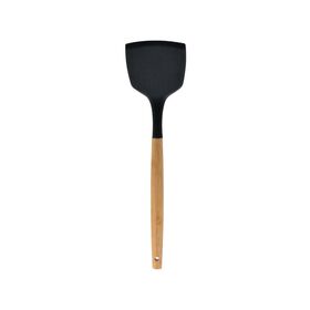 Estia Σπατουλα Bamboo Essentials Σιλικονης Μαυρη