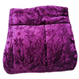 ΚΟΥΒΕΡΤΟΠΑΠΛΩΜΑ ΗΜΙΔΙΠΛΟ 180X240 ADAM HOME (890) MAUVE