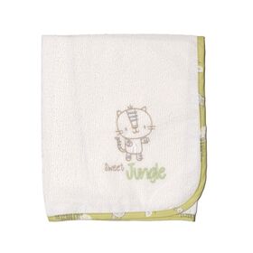 Oliver Baby Des.180 Σελτεδάκι με Κέντημα Χακί Τιγράκι 50x70 190 Γρμ/τμ