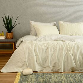 Σετ Σεντονια Υπερδιπλα Layla Pastel Aqua Casual Line (235x270)