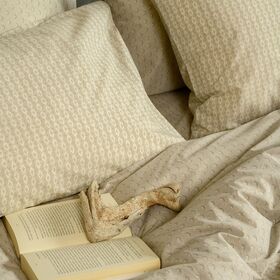 Σετ Μαξιλαροθηκες (π) Layla Beige Casual Line (50x70)