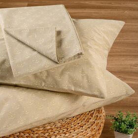 Σεντονι (Σετ 2 Τεμ.) 100χ200+32 Chantal Beige Ultra Line Mini(λ)