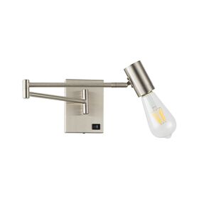 Se21-nm-52 Adept Nickel Matt Wall Lamp β3