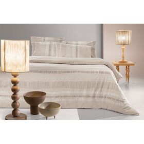 Σετ 3τμχ Σεντόνια Nuvola Taupe Flannel 170x265 guy Laroche  100% Cotton Flannel