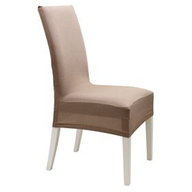 Κάλυμμα Καρέκλας Κοντό Elegant Σοκολά
