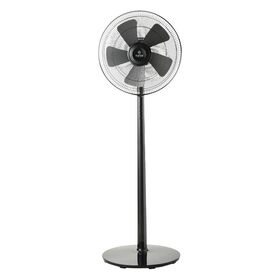 Estia Ανεμιστηρας Σταντ Επιδαπεδιος Levanto 40cm 55w Μαυρος