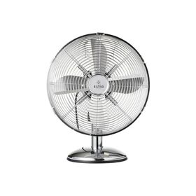 Estia Ανεμιστηρας Επιτραπεζιος Retroflow 30cm 40w Μεταλλικος Ασημι