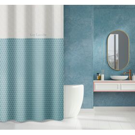 Κουρτίνα Μπάνιου Tokyo Aqua 180x185 guy Laroche  100% Polyester, Water Repellant