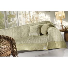 Προσφορα!! Ριχτάρι Parfait Olive Τετραθέσιου Καναπέ 180x350 guy Laroche  25% Cotton-55% Acrylic -20% Polyester