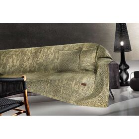 Ριχτάρι Nobel Olive 1θέσιος 180x150 guy Laroche  37% Cotton-21%polyester-42% Acrylic