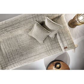 Ριχτάρι Monte Sand 2θέσιος 180χ250 guy Laroche  37% Cotton-21%polyester-42% Acrylic