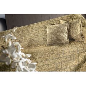 Ριχτάρι Monte Golden 2θέσιος 180χ250 guy Laroche  37% Cotton-21%polyester-42% Acrylic