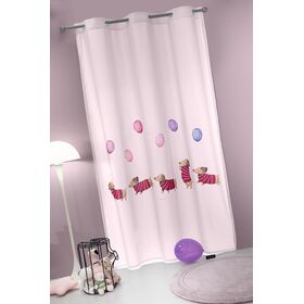 Κουρτίνα Soft - Touch pet Fuchsia με Τρουκς 160x240 Saint Clair  100% Polyester