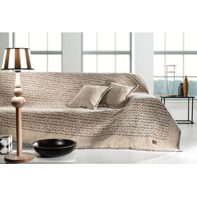 Ριχτάρι 2θέσιου Καναπέ Iconic Natural 180x250 guy Laroche Natural 50% Cotton -50% Chenille