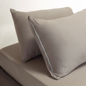 Σεντονι Jersey (Σετ 3 Τεμ.) 180χ200+35 Light Grey(λ)