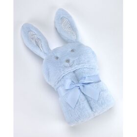 Κουβέρτα Μora Pompon Rabbit Γαλαζιο 75χ95 cm