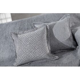 Διακοσμητική Μαξιλαροθήκη Central Silver 50x50 guy Laroche  37% Cotton-21%polyester-42% Acrylic