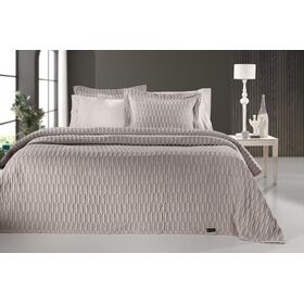 Κουβέρτα Fiji Wenge 245x260 guy Laroche  60% Cotton, 40% Polyester Jacquard
