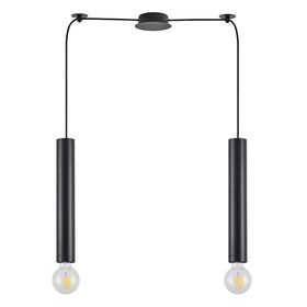 Se21-bl-5-bl2 Adept Tube Black Black Pendant+