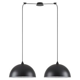 Se21-bl-b10-bl2-Ms40 Adept Pendant Black Metal Pendant+