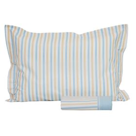 Μαξιλαροθήκη 35x40+4 Baby mix & Match 73 Σιέλ