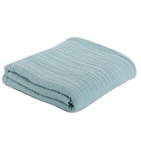 Βρεφική Κουβέρτα Κούνιας 110x150 nef-nef whisper/aqua 100% Βαμβάκι