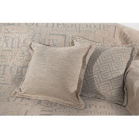 Διακοσμητική Μαξιλαροθήκη Stamp Natural 50x50 guy Laroche  37% Cotton-21%polyester-42% Acrylic