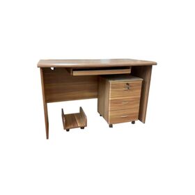 Velco pro Systems  Γραφειο με Τρια Συρταρια 120x60x76 εκ Σφενδαμος