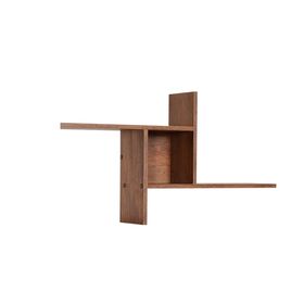 Ραφι Επιτοιχιο W100xd18xh50cm Oslo Walnut