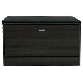 Velco  pro Systems  Παπουτσοθηκη -Σκαμπο 80x24x49 εκ Γκρι Οξια