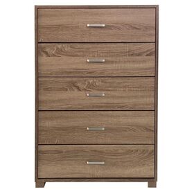 Velco pro Systems Συρταριερα 68x40x101 εκ  με Πεντε Συρταρια Σφενδαμος