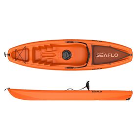 Seaflo Καυακ L266xw66xd25cm Μονοθεσιο Πορτοκαλι