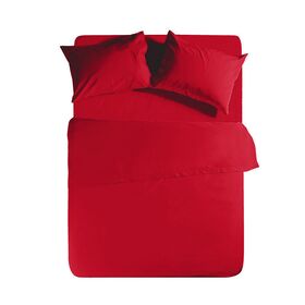 Σεντόνι Μονό Μεμονωμένο 170x270cm Βαμβάκι nef-nef basic/ red 011708